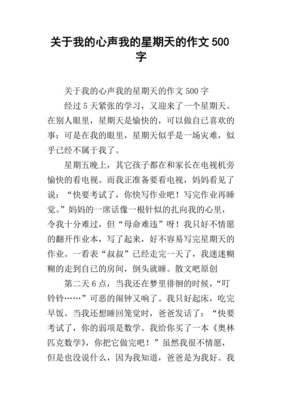 我的周末的作文