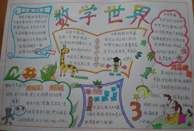 初中生活手抄报