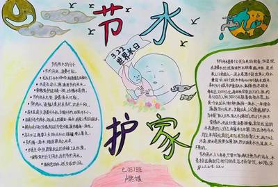 初中生活手抄报