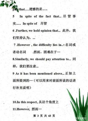 高考英语作文万能开头