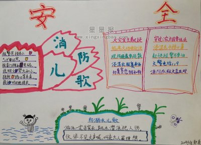 安全手抄报图片大全