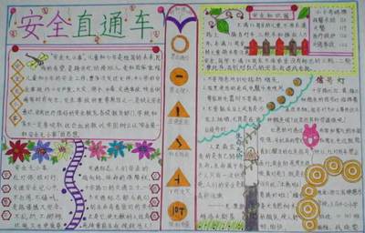 安全手抄报图片大全