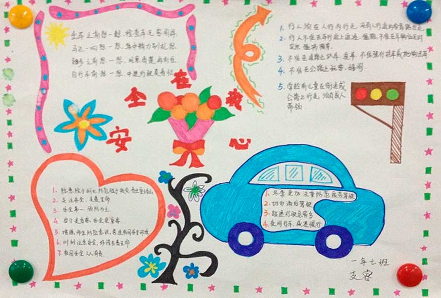 安全手抄报图片大全