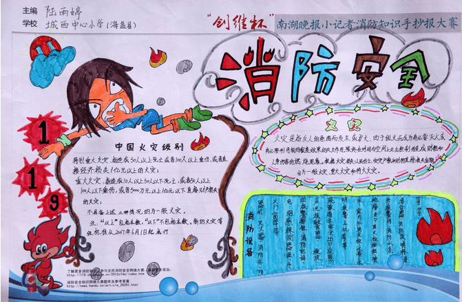 安全手抄报图片大全