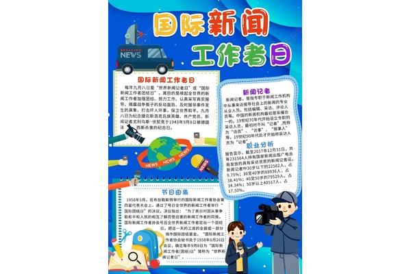 新闻报手抄报