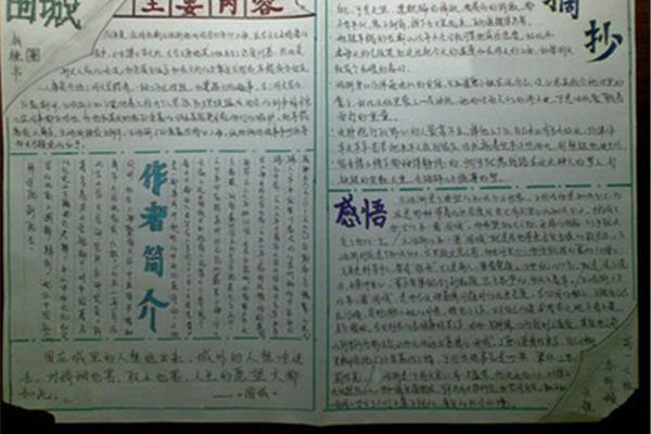 怪老头儿手抄报图片