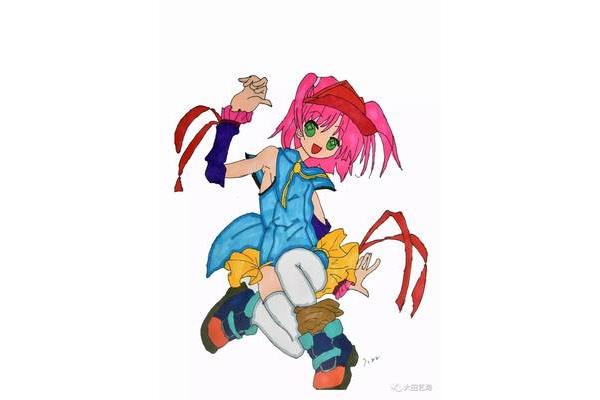 小学生画的动漫人物