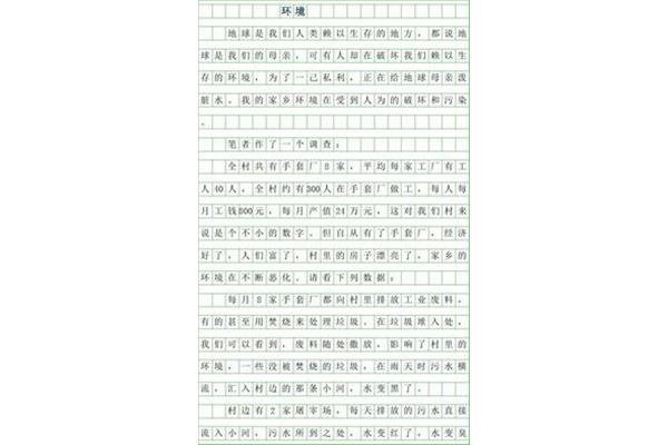 我们的新校园作文