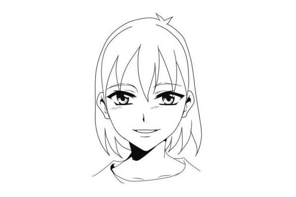 小学生画的动漫人物