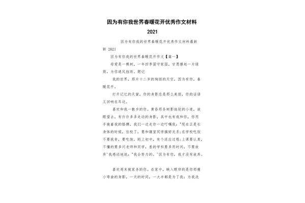 我的世界作文