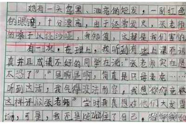 我的幽默老师作文