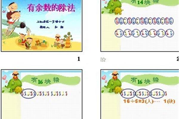 二年级数学除法手抄报