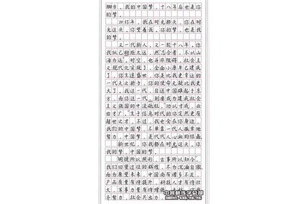 河南省高考满分作文
