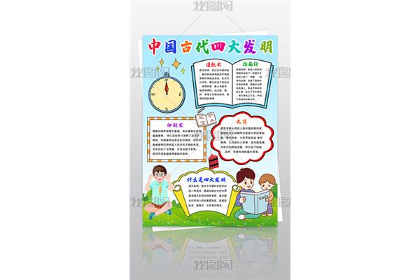 中国发明手抄报