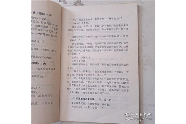 历史故事剧本