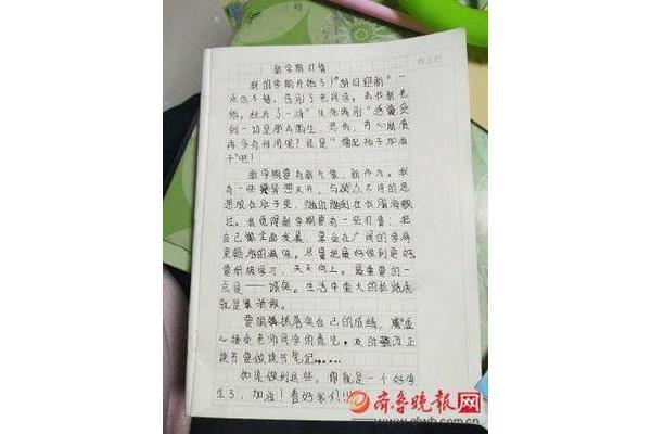 开学的打算作文