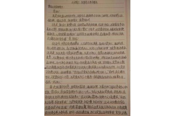 英雄人物作文500字
