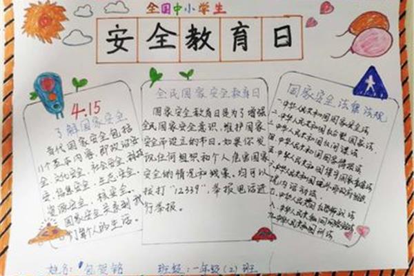 安全无小事手抄报内容