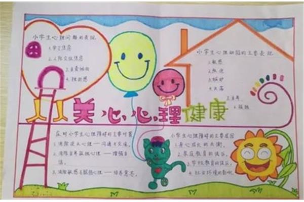 心理健康知识手抄报