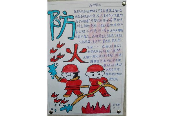 防火手抄报图片大全