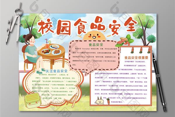 有关食物的手抄报
