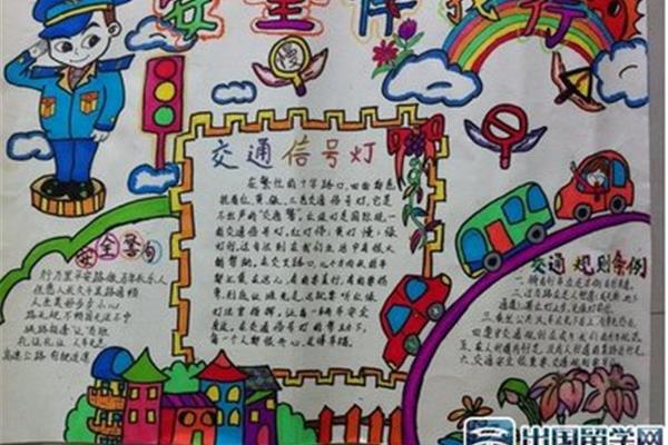 安全手抄报图片一等奖